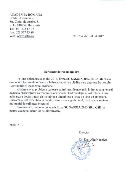 Stopare infiltratii de apa; Hidroizolatii terase